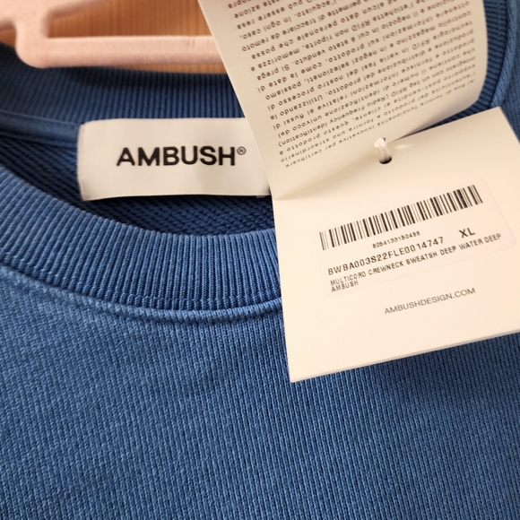 AMBUSH Oversized Printed Cotton Multi-Cord Sweatshirt - Picture 7 of 12